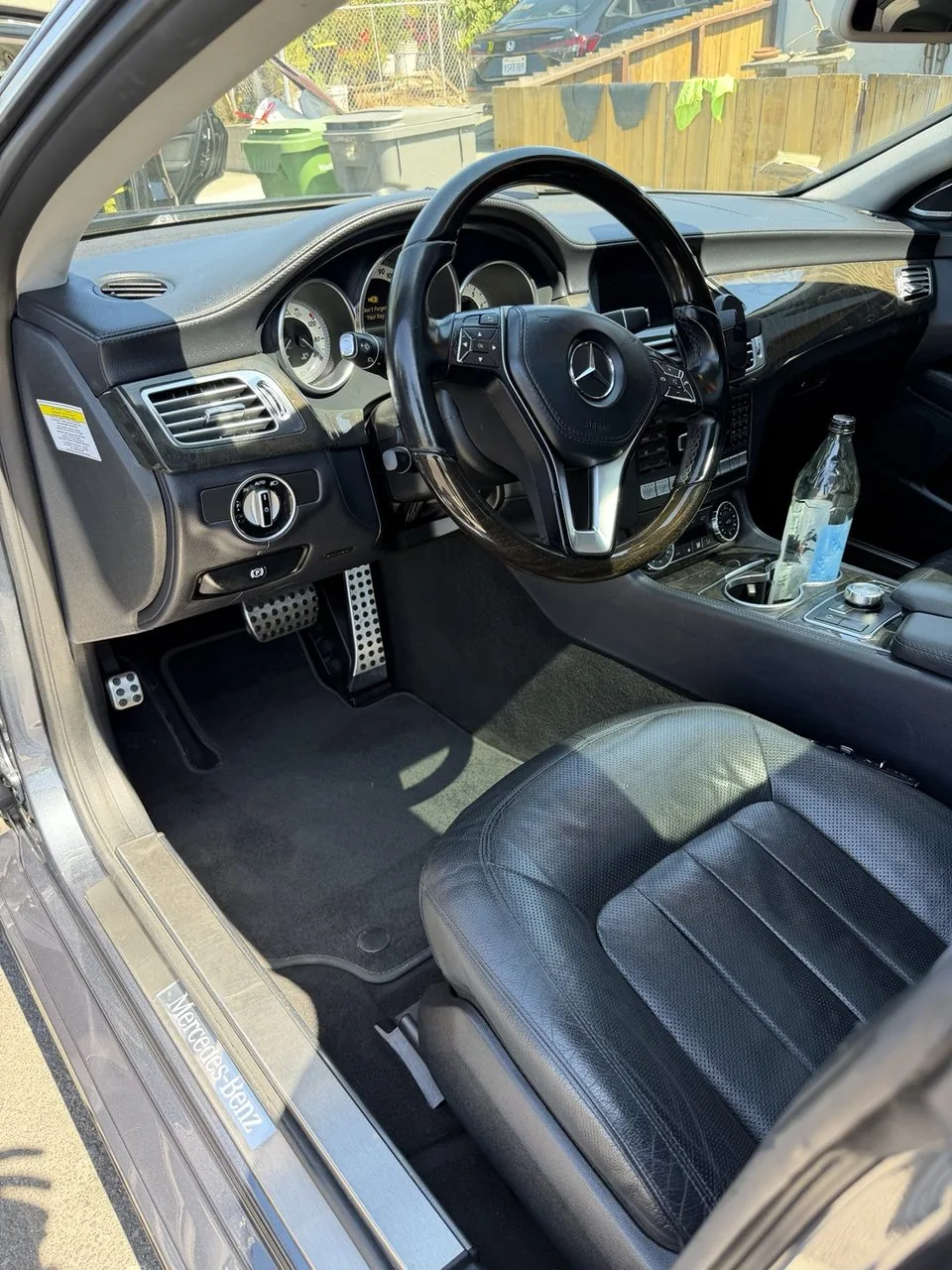 Mercedes-Benz CLS 550 finished driver side after detailing