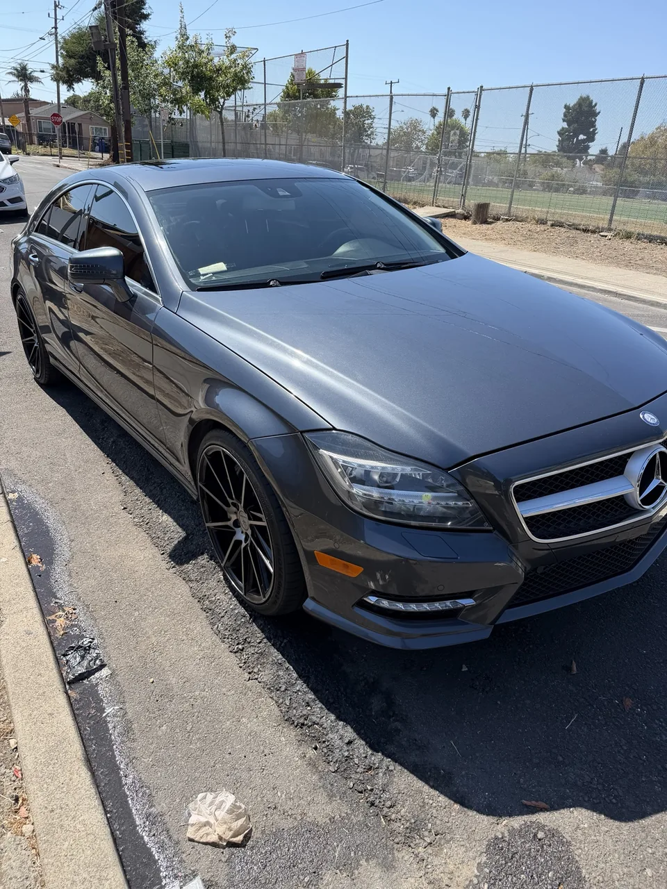 Mercedes-Benz CLS 550 after professional detailing